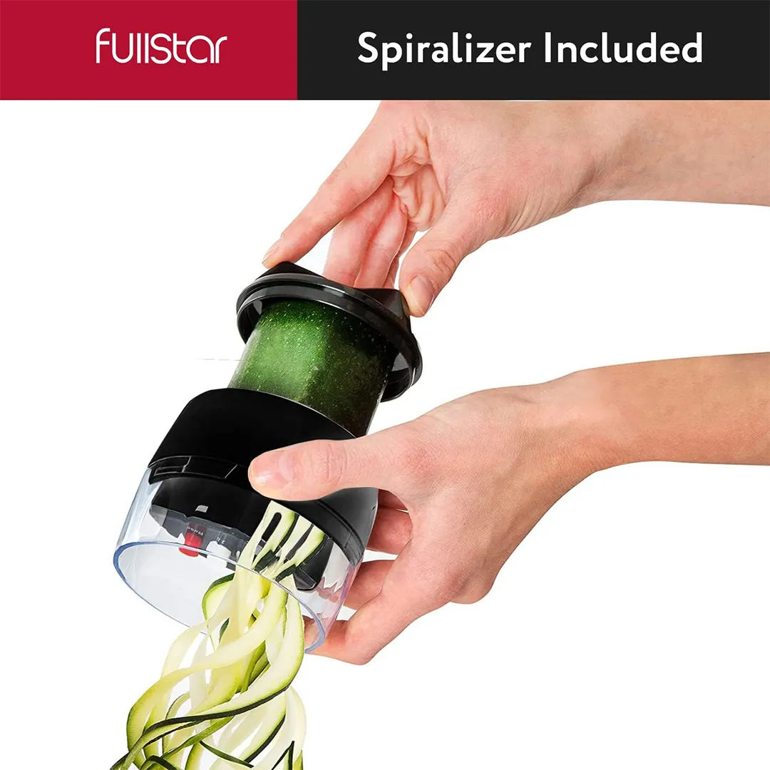 spiralizer of Fullstar Stainless Steel Vegetable Chopper & Mandoline
