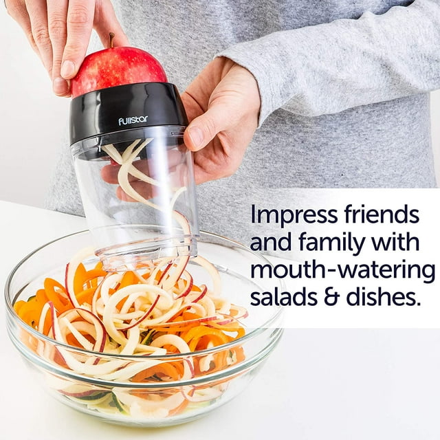 make salads w/ Vegetable Spiralizer - Zucchini Spaghetti Maker