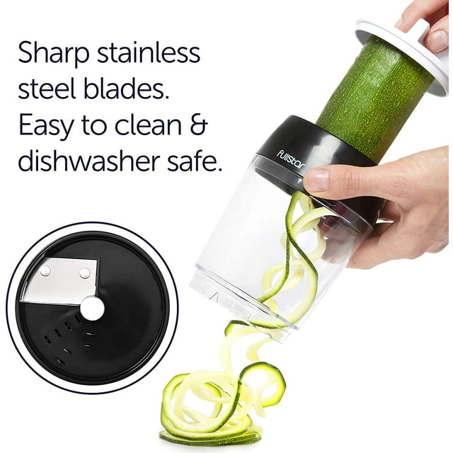sharp dishwasher safe blades of Vegetable Spiralizer