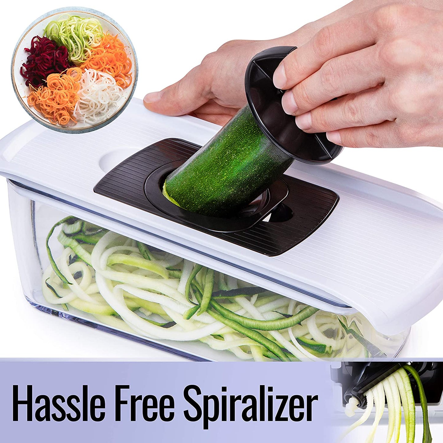 Spiralizer of Fullstar 6-in-1 Chopper & Mandoline