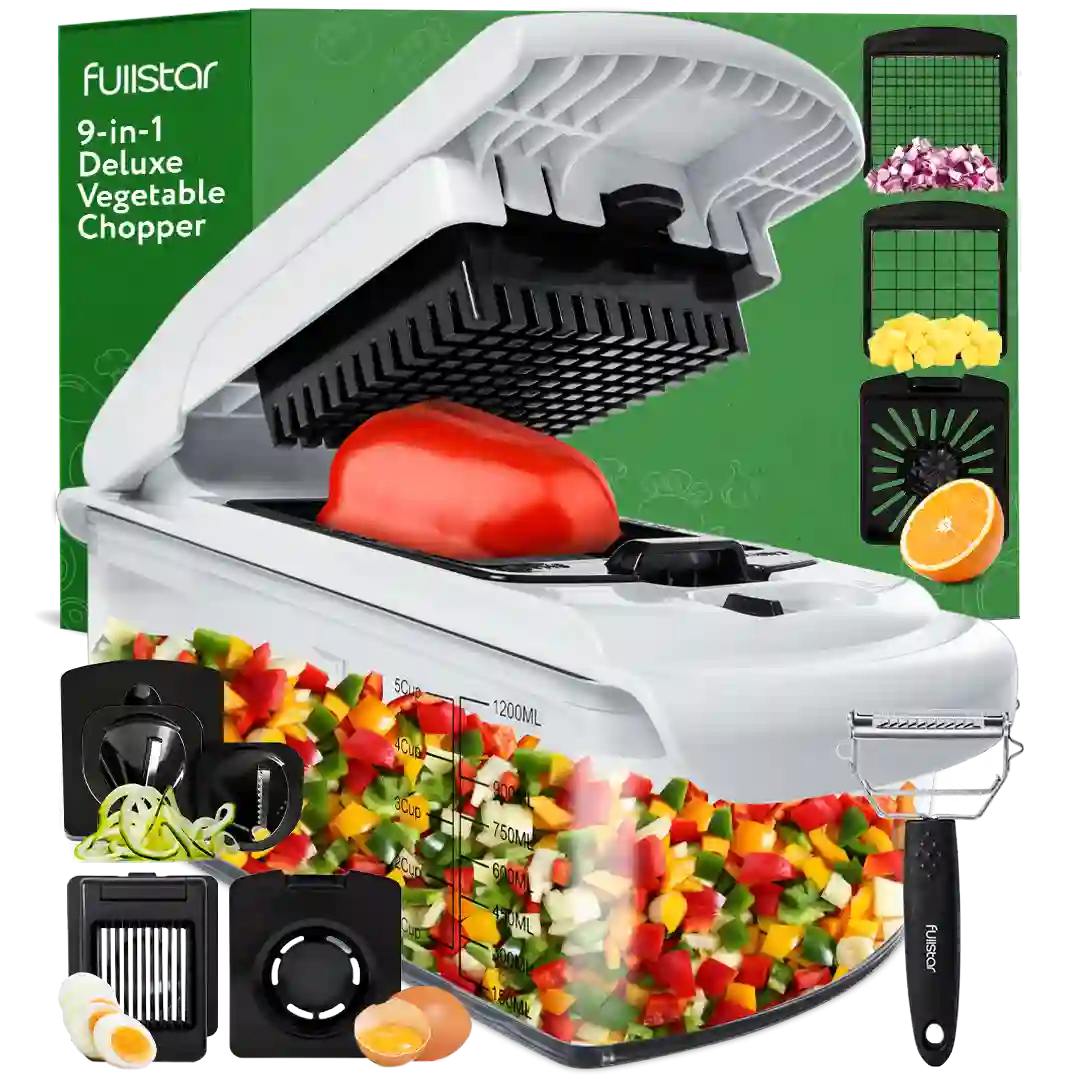 Fullstar 9-in-1 Deluxe Vegetable Chopper