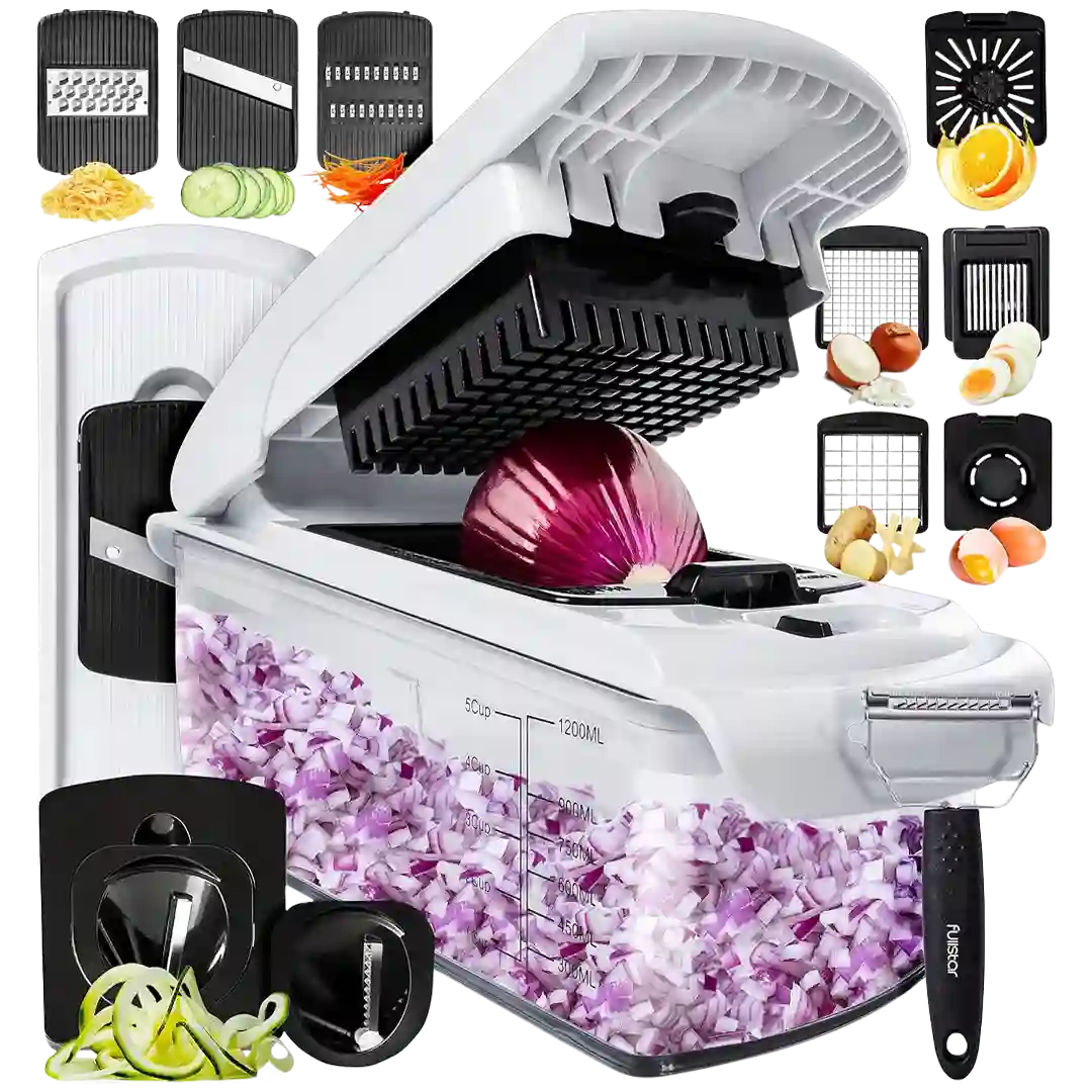 what you can chop w/ Fullstar Vegetable Hand Chopper