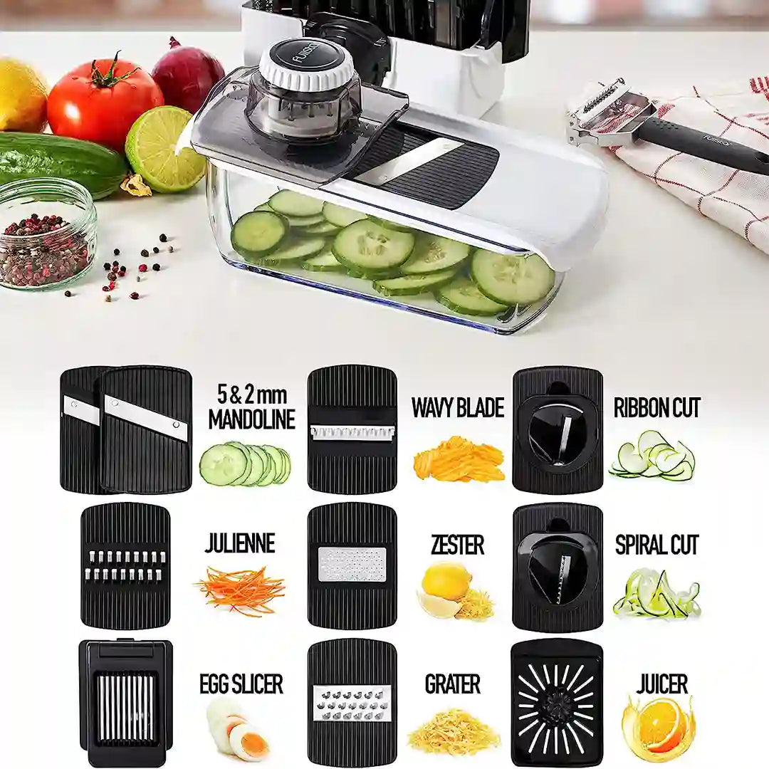 Fullstar 11-in-1 Chopper & Mandoline Blades
