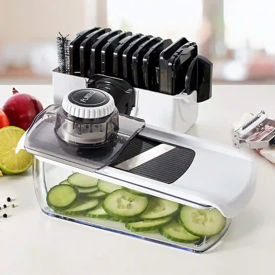 Cucumber Slices by Fullstar 11-in-1 Chopper & Mandoline