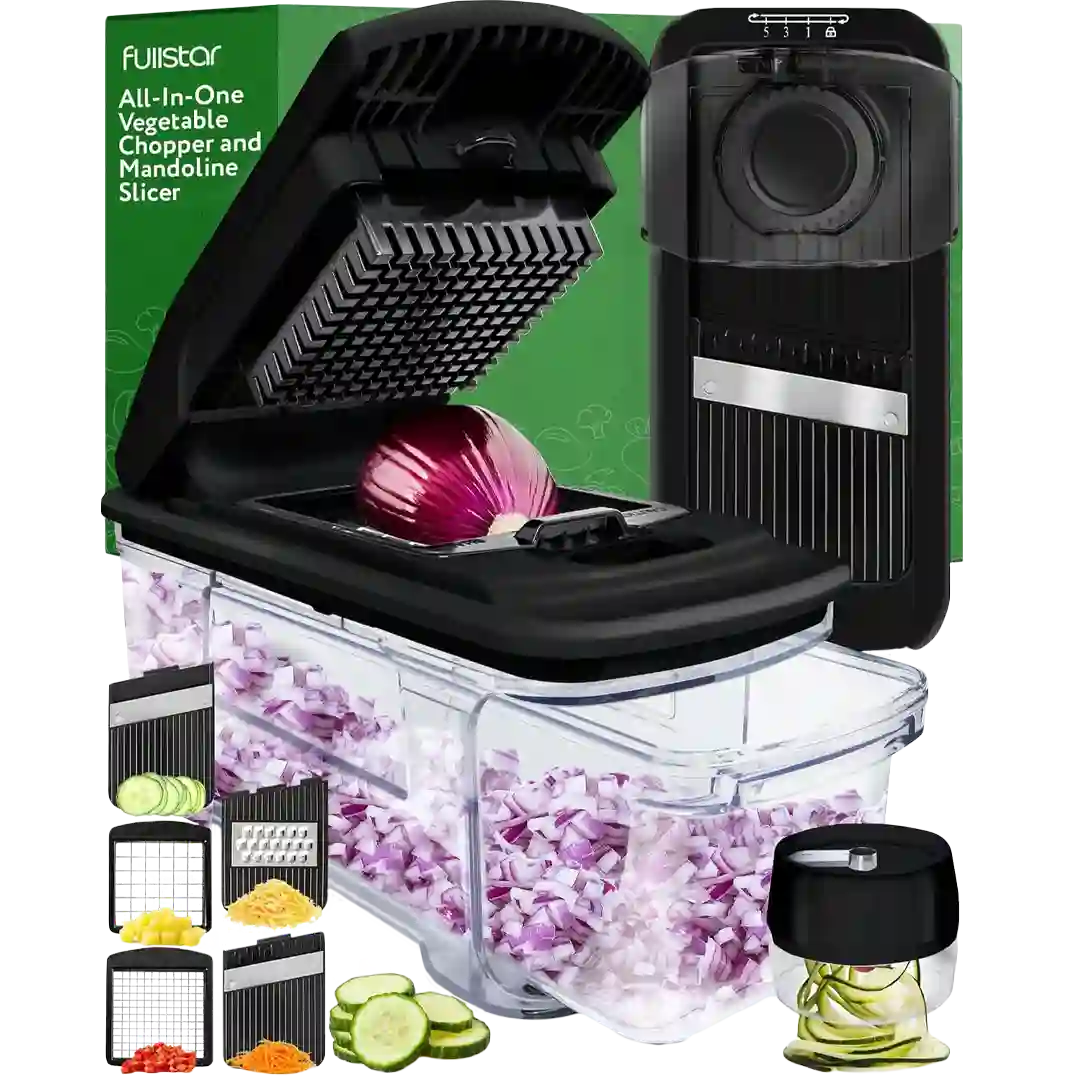 Fullstar All-in-1 Mandoline Slicer Spiralizer & Chopper
