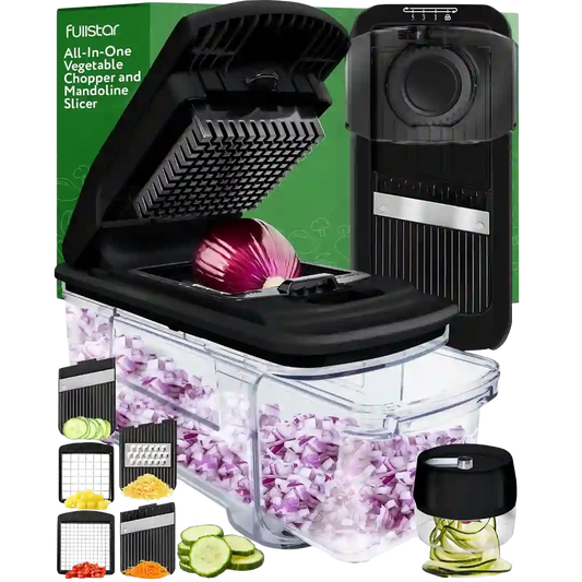 Fullstar All-in-1 Mandoline Slicer Spiralizer & Chopper
