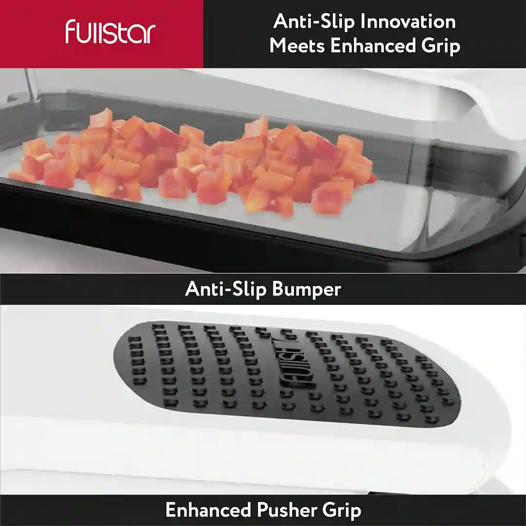 Anti Slip Grip of Fullstar 1.5 vegetable chopper