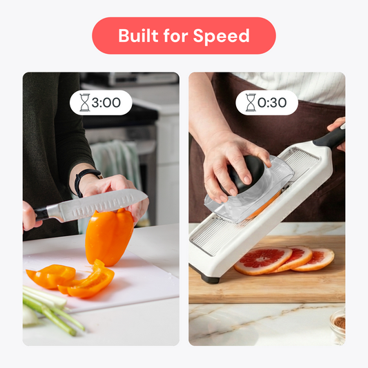 Handheld Mandoline & Julienne Slicer