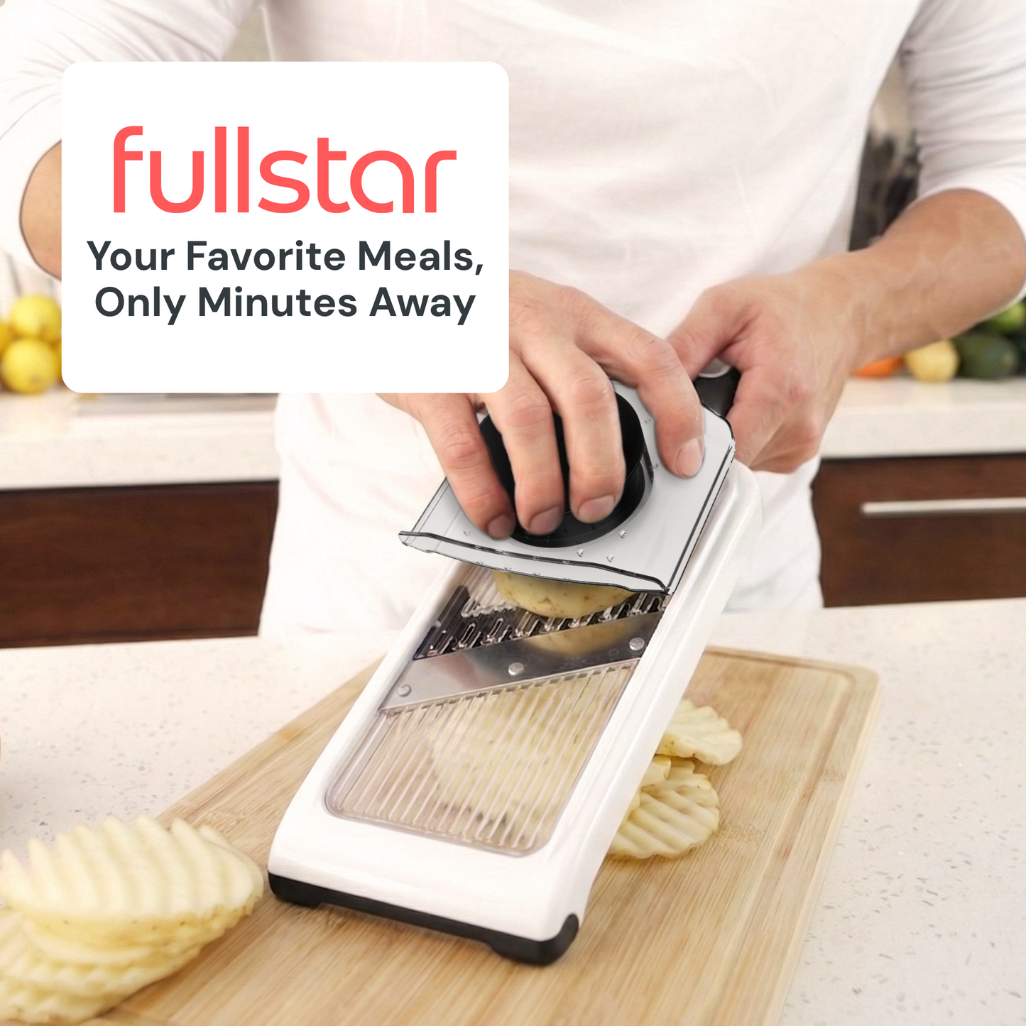 Handheld Mandoline & Julienne Slicer