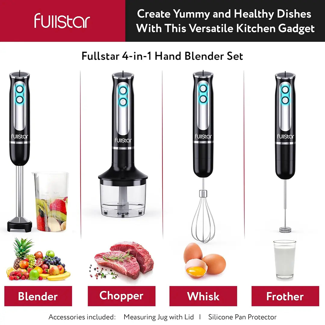 4-in-1 Fullstar Hand Blender Set