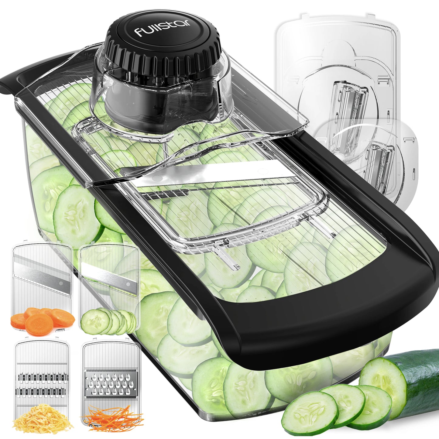 Mandoline Slicer - 6-in-1 (Clear)