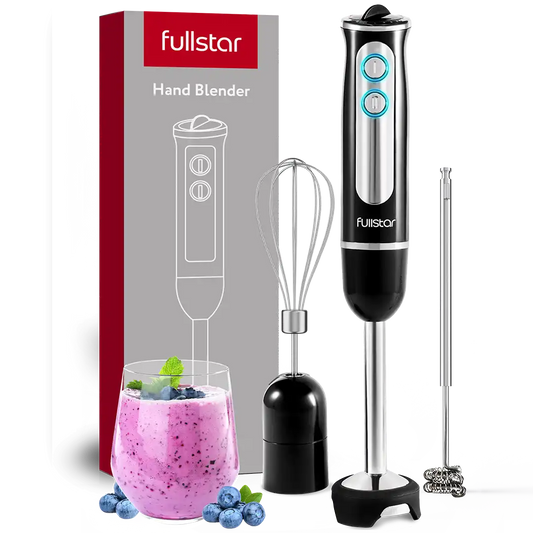 Fullstar Hand Blender w/ Milk Frother & Whisk