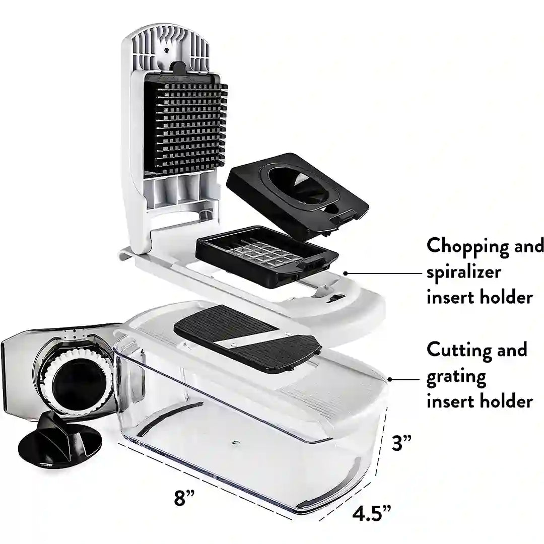 Inclusions of Fullstar Vegetable Hand Chopper