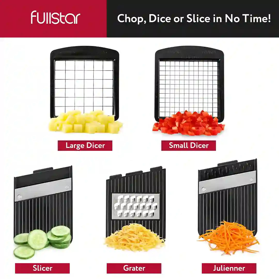 blades of Fullstar All-in-1 Mandoline Slicer Spiralizer & Chopper
