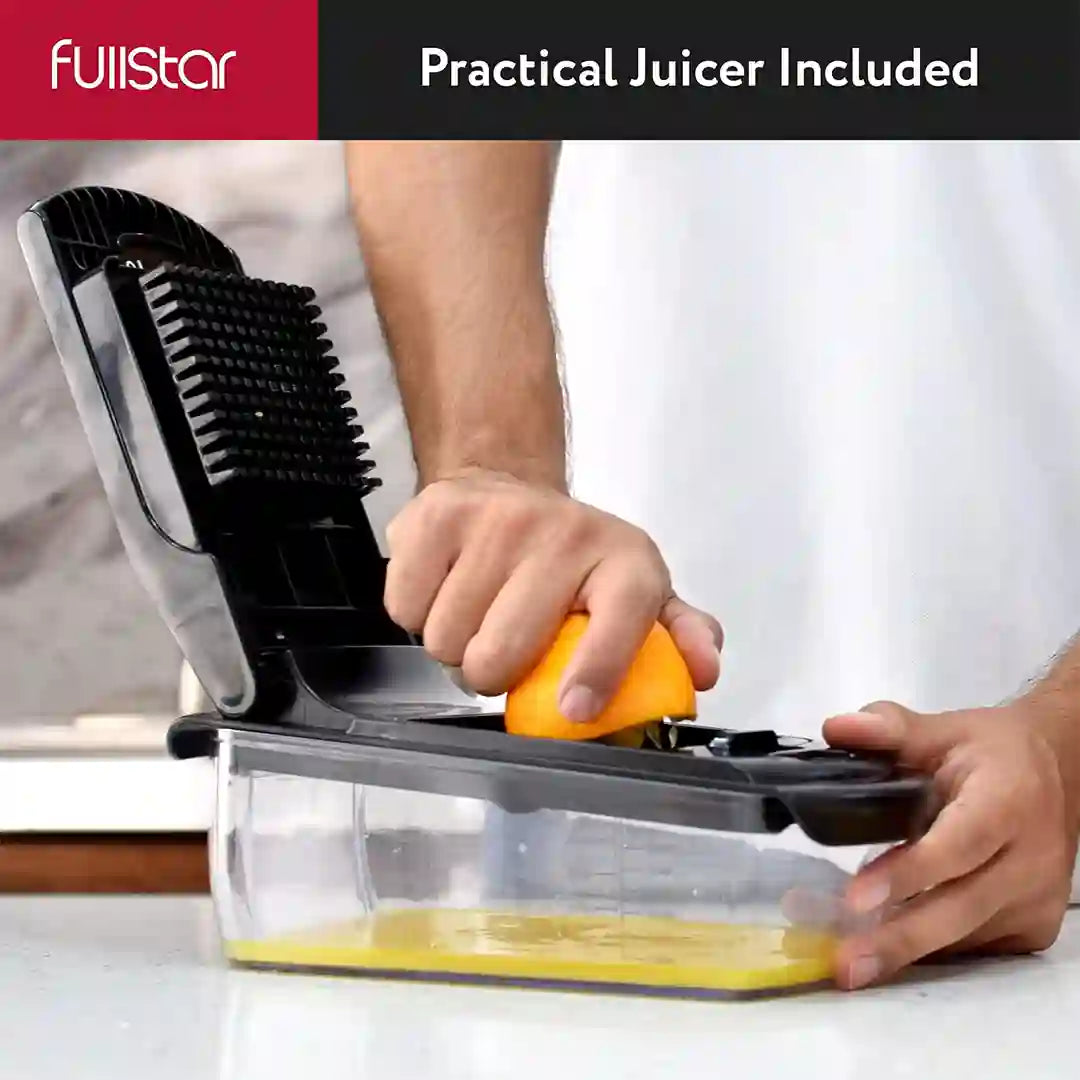 fruit juicer of Fullstar Premium Stainless Steel Vegetable Chopper