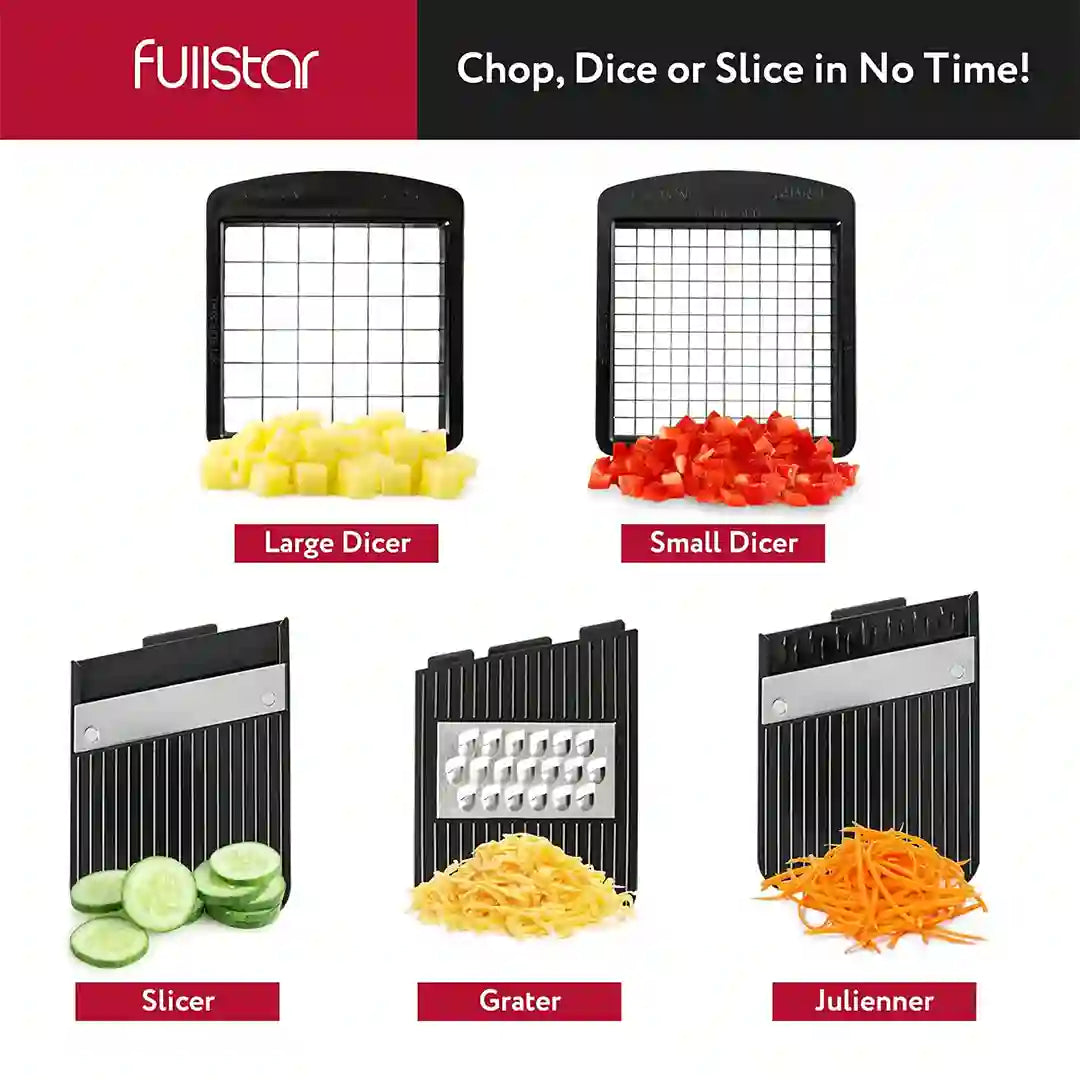 blades of Fullstar All-in-1 Mandoline Slicer Spiralizer & Chopper