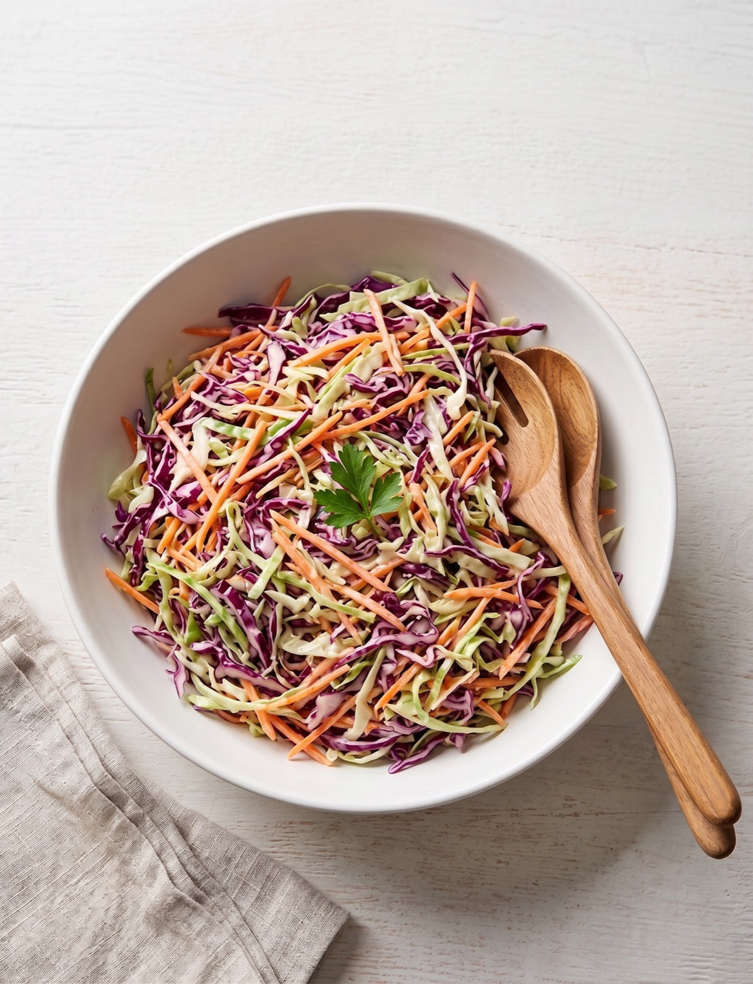 Everyday slaw with citrus dressing