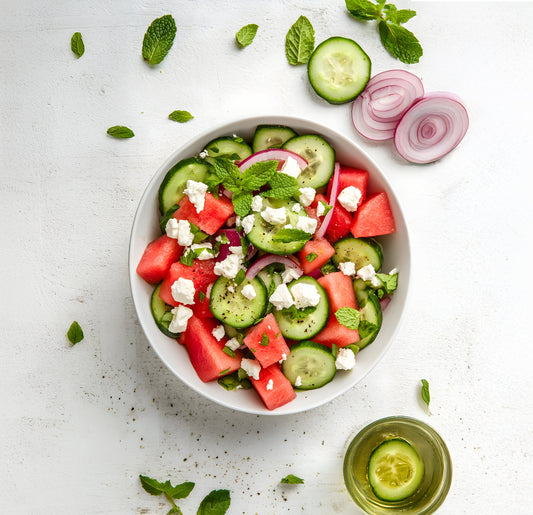 Juicy Melon & Cucumber Summer Bowl
