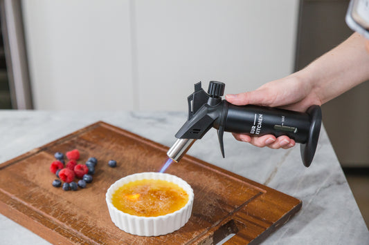 Creme brule with EurKitchen torch 