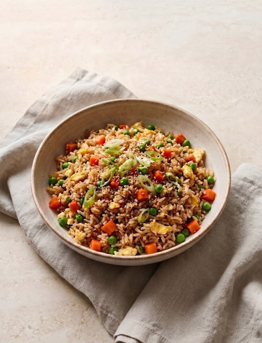 Ginger veggie fried rice