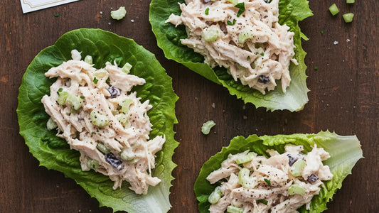 Leftover Turkey Salad Wraps