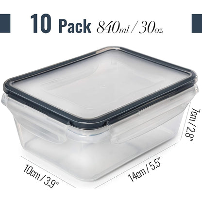 pack of 10 Fullstar Food Storage Containers w/ Lids