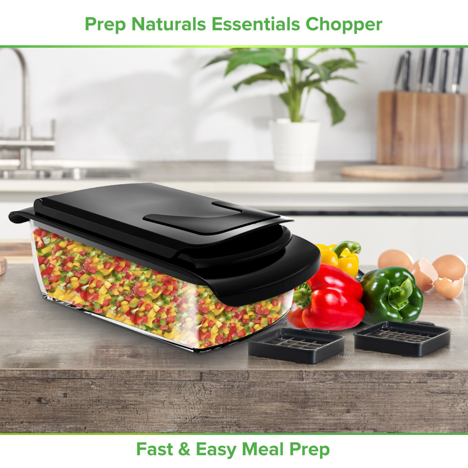 chopped capsicum by PrepNaturals Essentials Entry Chopper