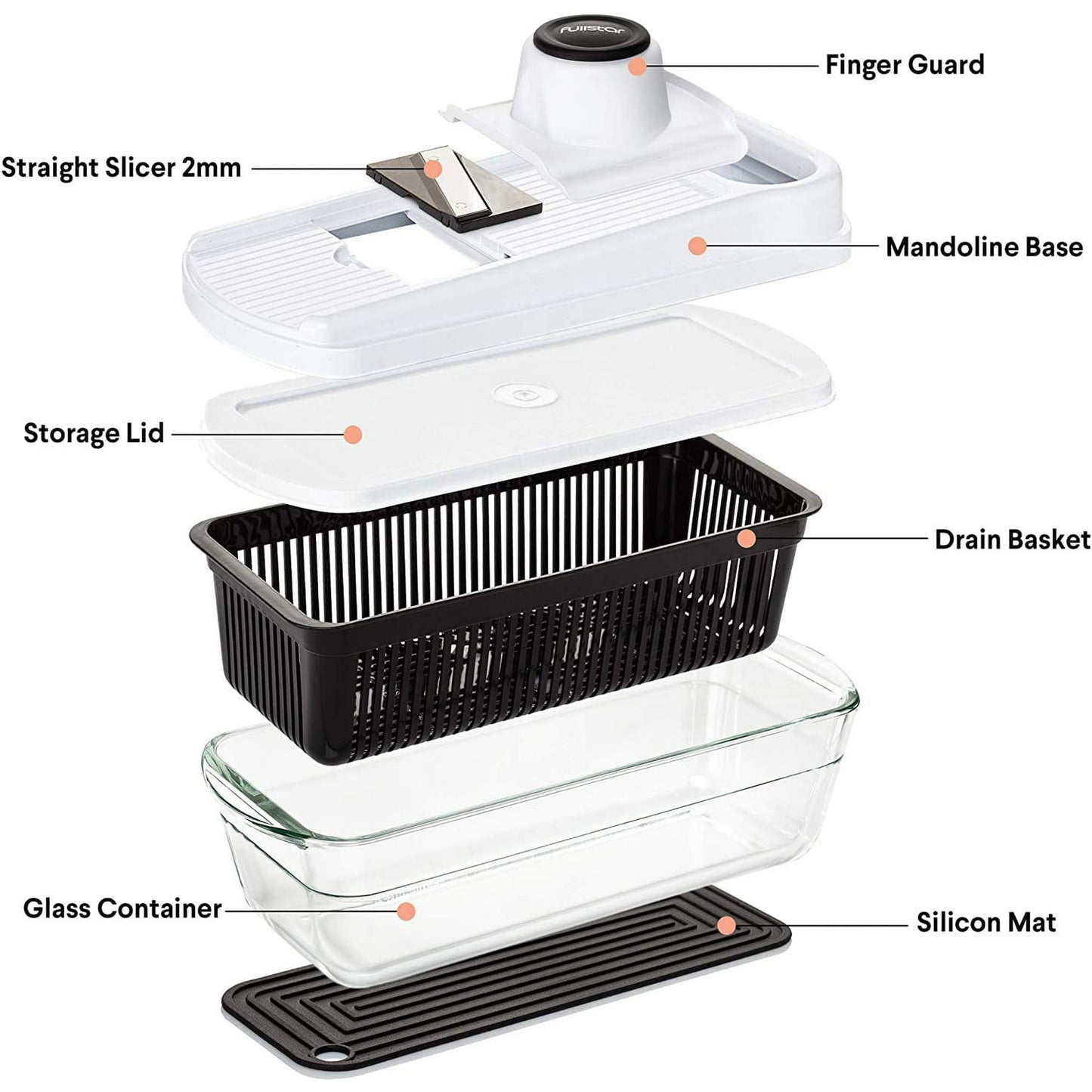 7 in 1 Mandoline Slicer