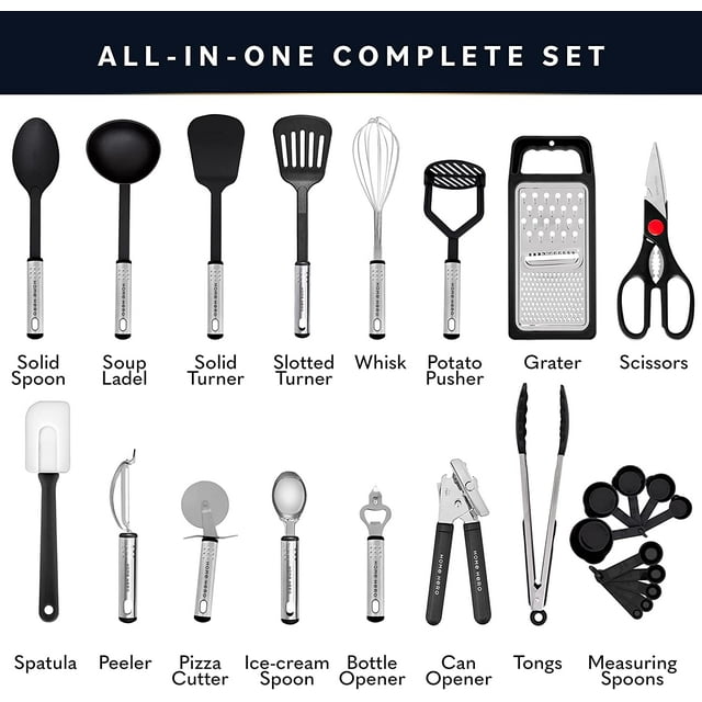 Complete Home Hero Stainless Steel Kitchen Set
