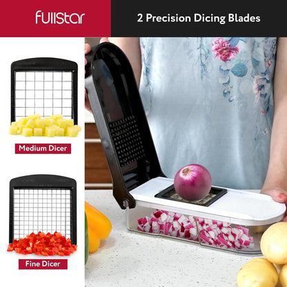 Compact Chopper & Slicer - 10 in 1