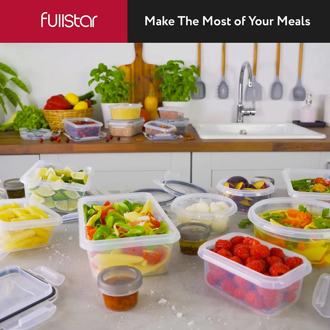 meal preps Fullstar Food Storage Containers w/ Lids