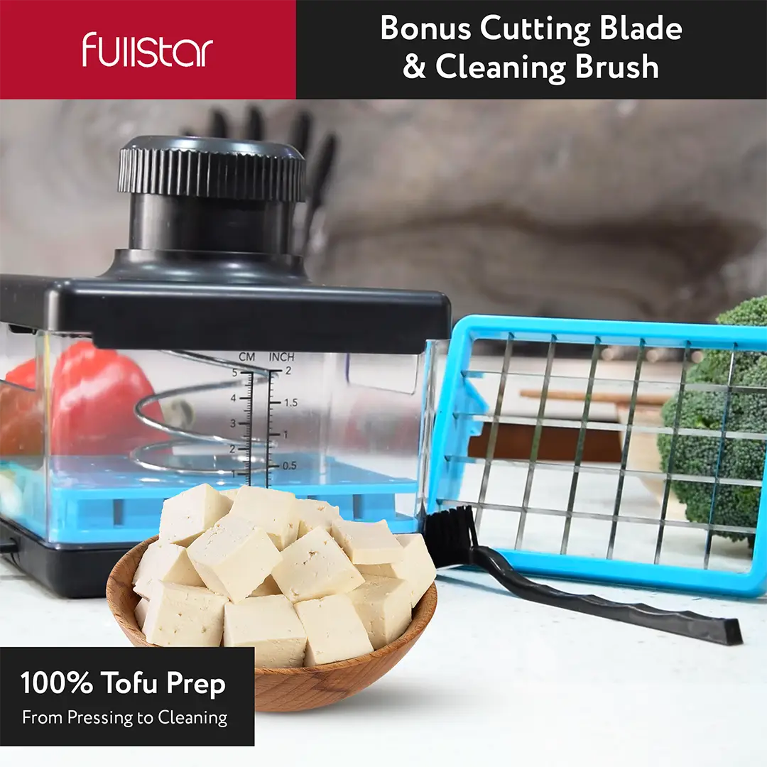 blades of Fullstar Tofu Press
