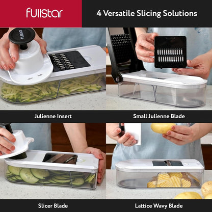 Compact Chopper & Slicer - 10 in 1