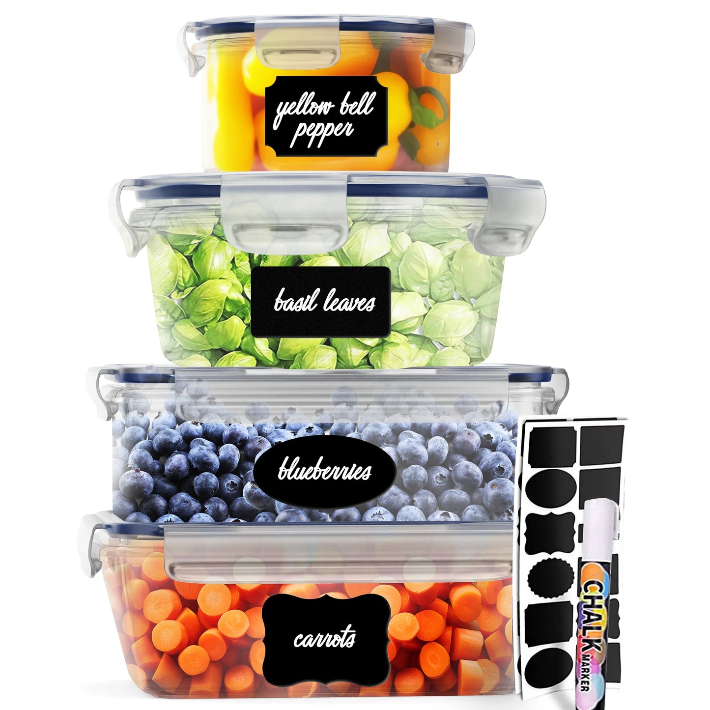 Meal Prep Containers - 10 pcs