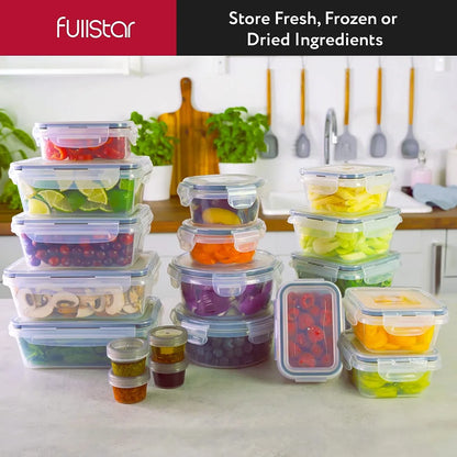 fruits & veggies in Fullstar Food Storage Containers w/ Lids