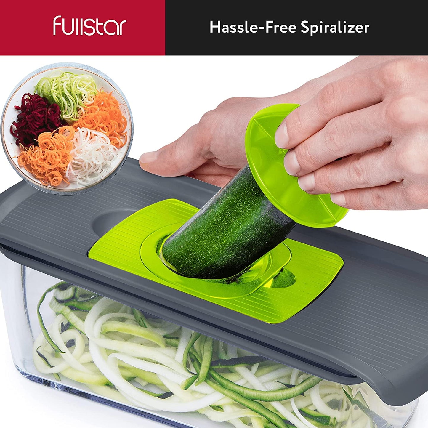 Mandoline Slicer - 6-in-1 (Gray)