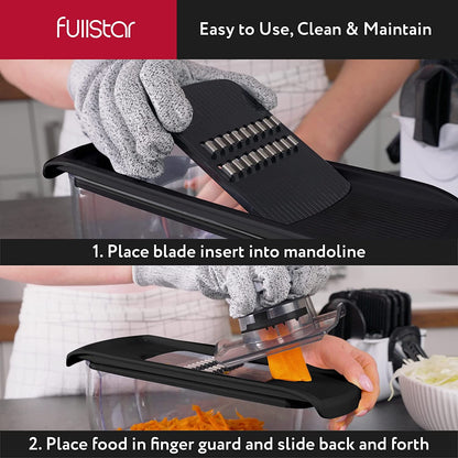 Fullstar 6 in 1 Mandoline Slicer