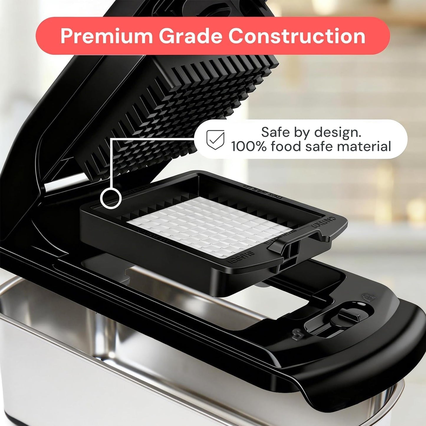 The Original Chopper 4 in 1 Stainless Steel