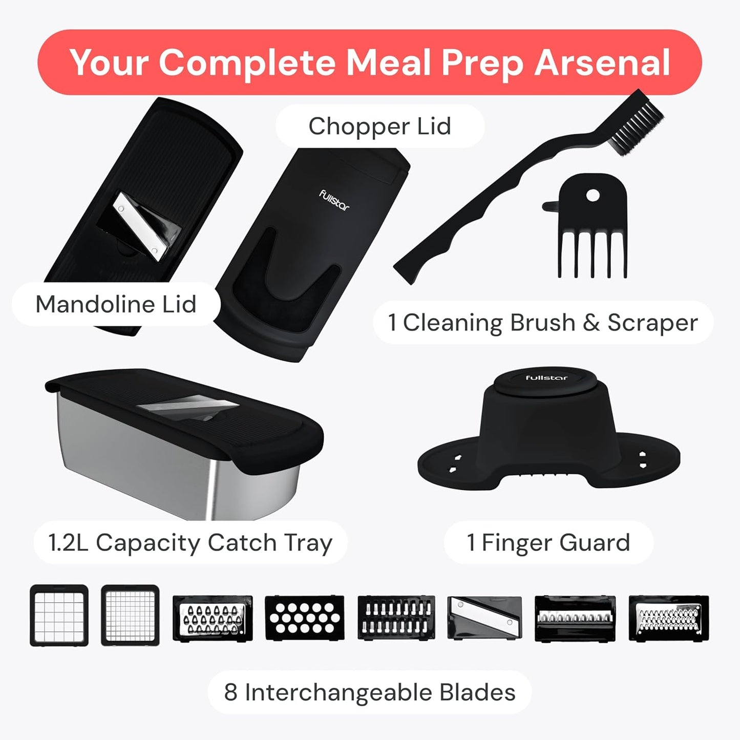 The Original Chopper 14 in 1 Stainless Steel