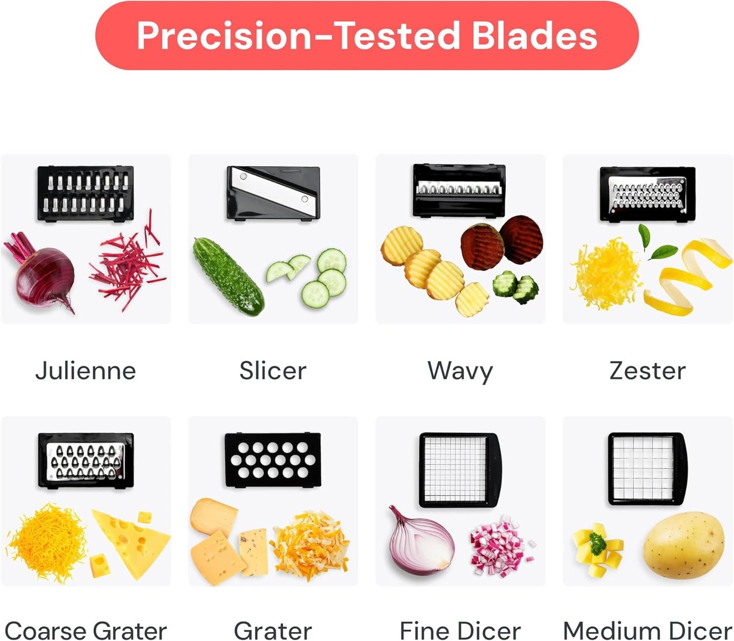 The Original Chopper 8 in 1 Black