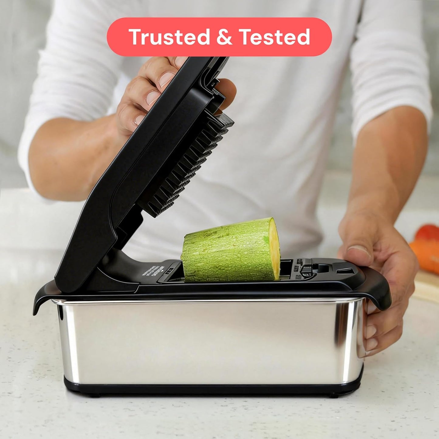 The Original Chopper 4 in 1 Stainless Steel