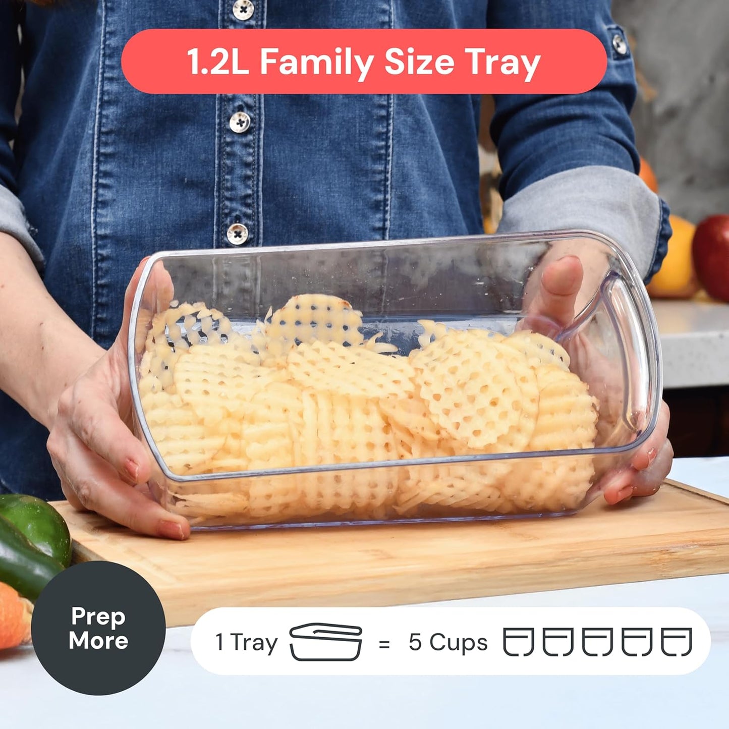 The Original Chopper 8 in 1 White