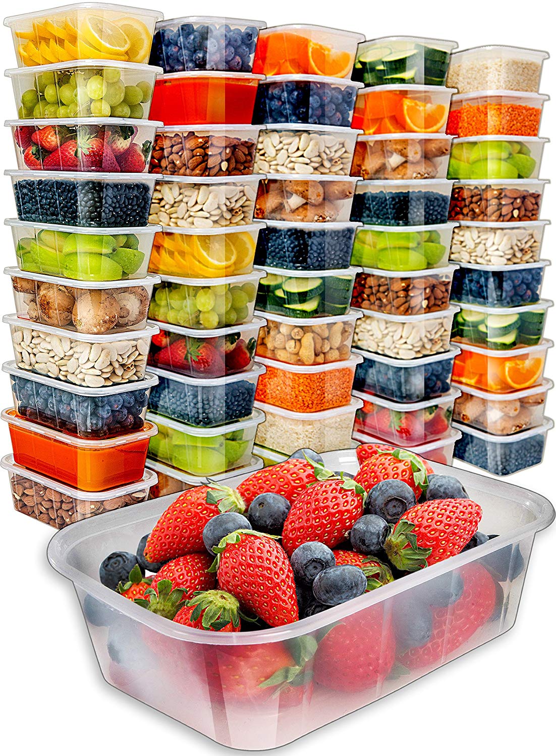PrepNaturals Food Storage Containers w/ Lids