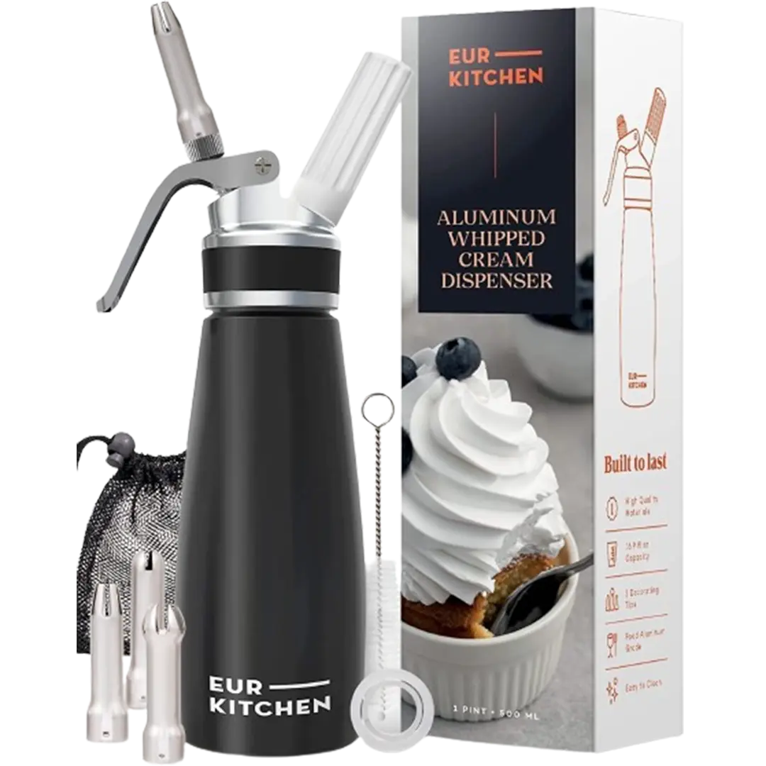 EurKitchen Whipped Cream Dispenser / Maker