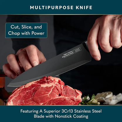 multipurpose Home Hero Stainless Steel Kitchen & Steak Knife Set