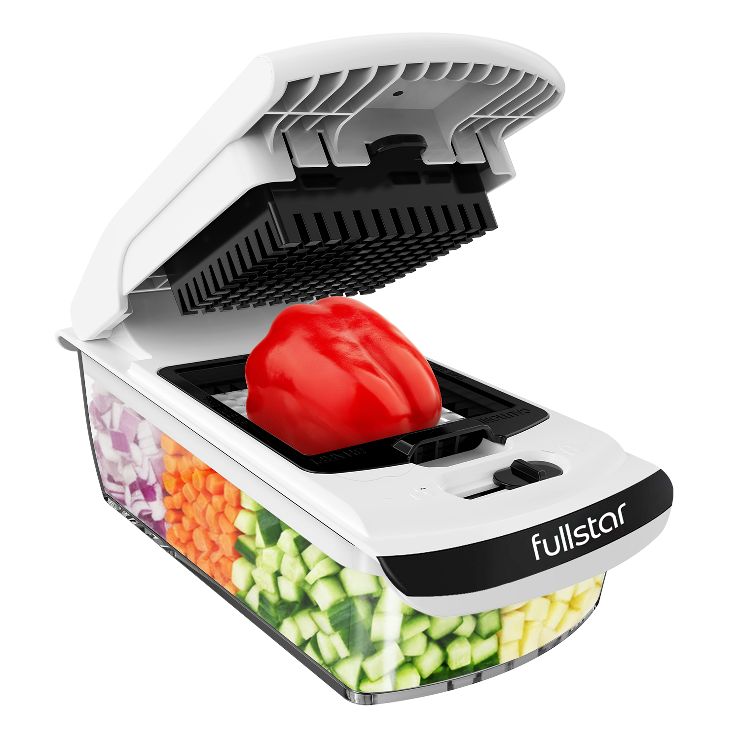 다기능 채소 다지기·슬라이서 (Multifunction Vegetable Chopper & Dicer / 야채 다지기)