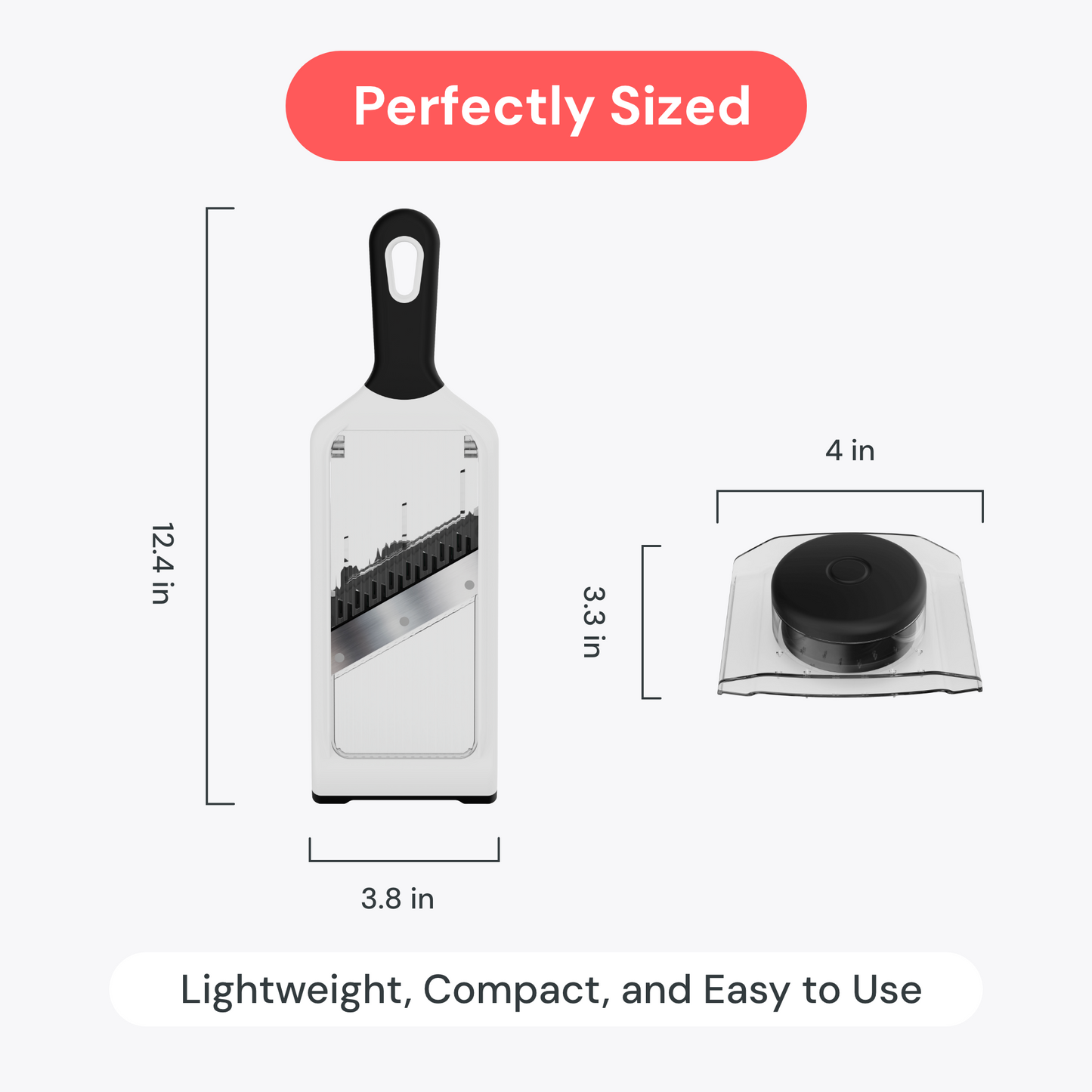 Handheld Mandoline & Julienne Slicer