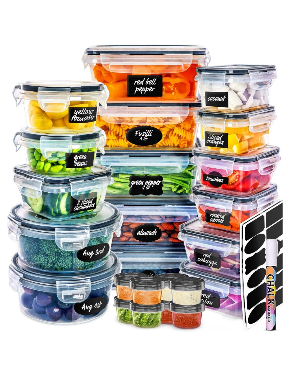 Food Storage Containers with Lids