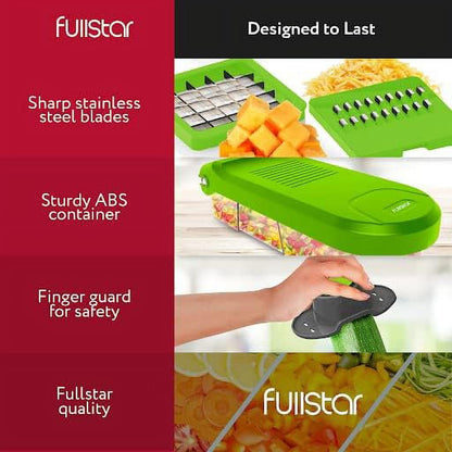 Fullstar 6 in 1 Vegetable Chopper (Gray)