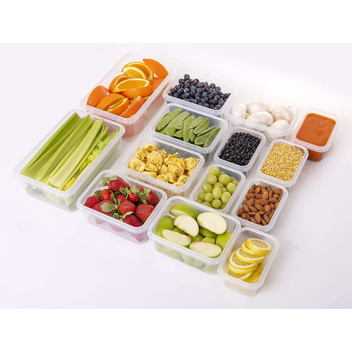 Meal Prep Containers with Lid - 28 pcs